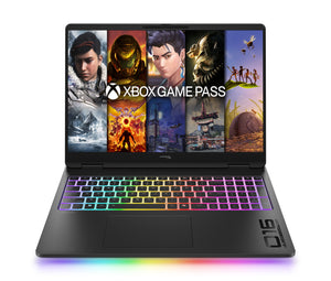 HP HyperX OMEN MAX 16 inch Gaming Laptop PC 16-ah1502na Intel Core Ultra 9 40.6 cm (16") 2.5K 32 GB DDR5-SDRAM NVIDIA GeForce RTX 5080 Wi-Fi 7 (802.11be) Windows 11 Home AI PC Black