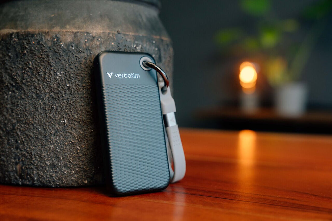 Verbatim Pocket SSD USB 3.2 Gen 2 256GB Black/Grey