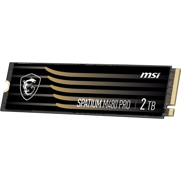 MSI Spatium M480 PRO PCIE 4.0 NVME M.2 2TB internal solid state drive PCI Express 4.0 3D NAND