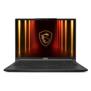 MSI Stealth A18 AI+ A3XWHG-002UK Copilot+ PC AMD Ryzen AI 9 HX 370 Laptop 45.7 cm (18") Quad HD+ 32 GB DDR5-SDRAM 2 TB SSD NVIDIA GeForce RTX 5070 Ti Wi-Fi 7 (802.11be) Windows 11 Home UK English Black