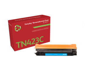 Everyday™ Cyan Remanufactured Toner by Xerox compatible with Brother TN423C, High capacity