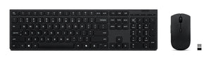 Lenovo 4X31R64328 keyboard Mouse included Office RF Wireless + Bluetooth German Black