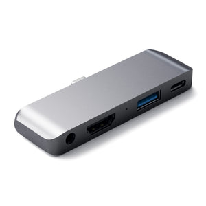 Satechi ST-TCMPHM interface hub USB 3.2 Gen 1 (3.1 Gen 1) Type-C 5000 Mbit/s Grey