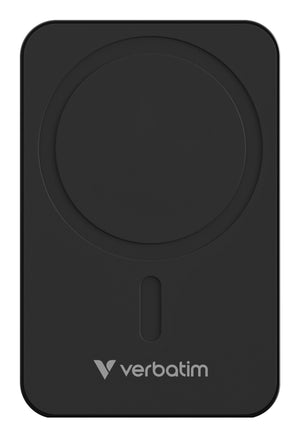 Verbatim Charge 'n' Go Essentials Power Bank Magnetic Wireless 20000 mAh Black