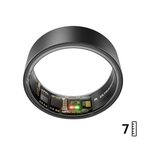 Ultrahuman Ring AIR – Sleep and Fitness Tracker, Smart Ring for Men and Women, No app fee for standard features, Up to 6 days battery life (Size 7 )