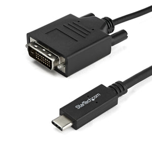 StarTech.com 6.6 ft (2m) USB-C to DVI Cable - 1920 x 1200 - Black