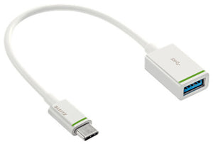 Kensington 63370001 USB cable USB 3.2 Gen 1 (3.1 Gen 1) 0.15 m USB A USB C White