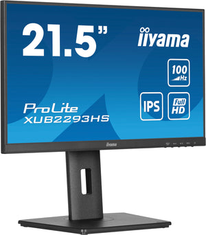 iiyama ProLite 21.5” IPS Full HD Monitor (XUB2293HS-B6)