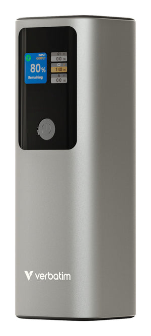 Verbatim Charge 'n' Go Power Bank 27000mAh 183W Grey