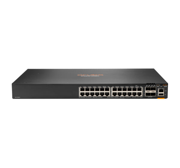HPE Aruba Networking CX 6200F 24G 4SFP+ Managed L3 Gigabit Ethernet (10/100/1000) 1U
