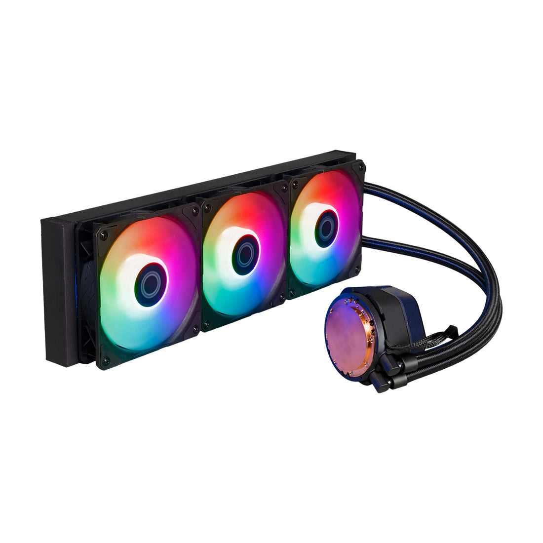 Cooler Master MasterLiquid 360 ATMOS Processor All-in-one liquid cooler 12 cm Black
