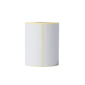 Brother BDE-1J026076-102 printer label White Self-adhesive printer label