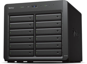 Synology DX1222 disk array 192 TB Desktop Black