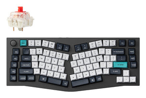 Keychron Q10 Max keyboard Universal USB + RF Wireless + Bluetooth QWERTY UK English Grey