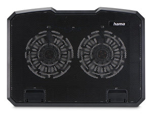 Hama Black Metal laptop cooling pad 39.6 cm (15.6")