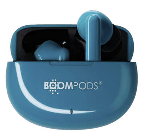 Boompods SKIM Headset True Wireless Stereo (TWS) In-ear Calls/Music Bluetooth Blue