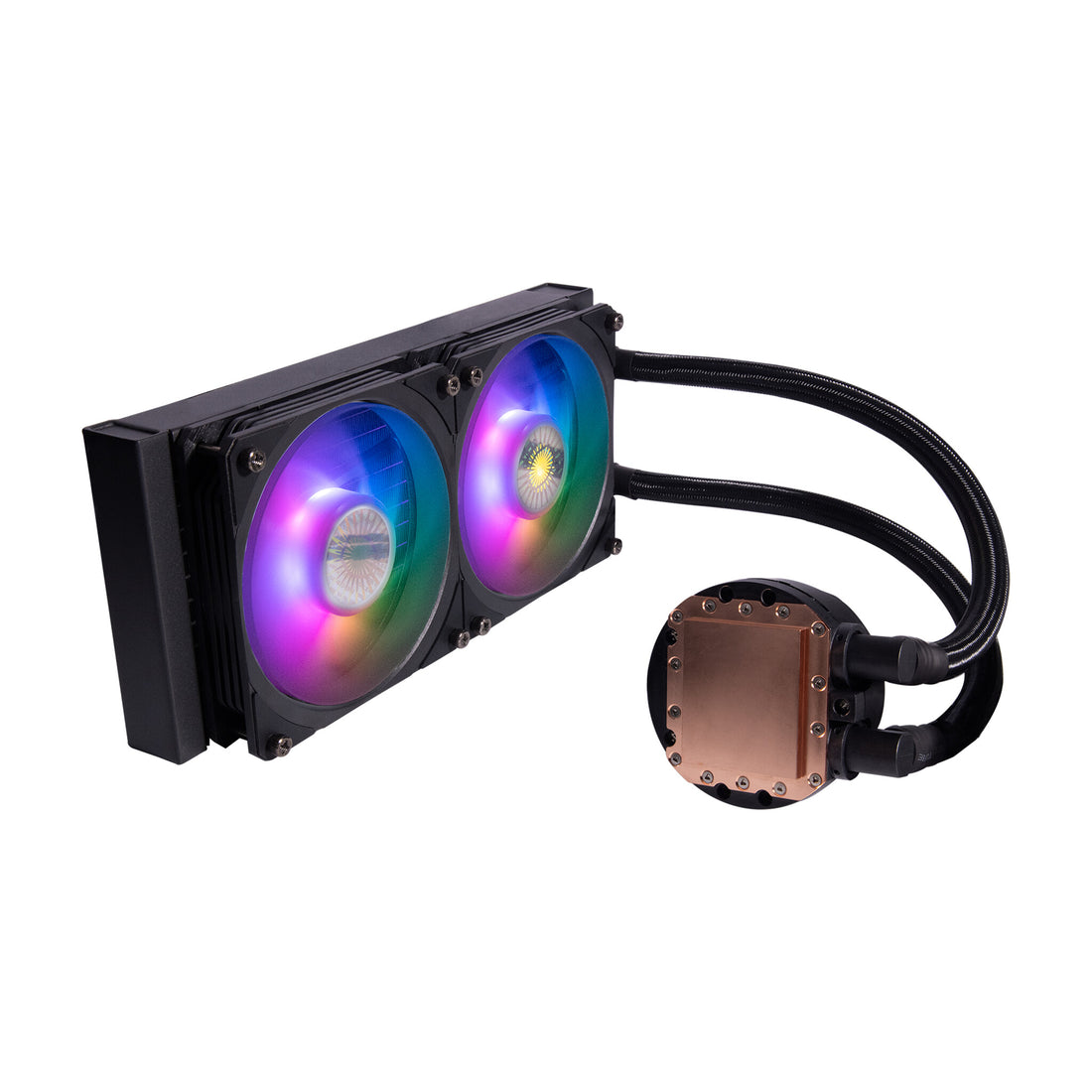 Cooler Master MasterLiquid PL240 Flux Processor All-in-one liquid cooler 12 cm Black