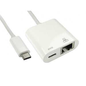 Cables Direct USB3C-ETHGIG-WPD USB 3.2 Gen 1 (3.1 Gen 1) Type-C White