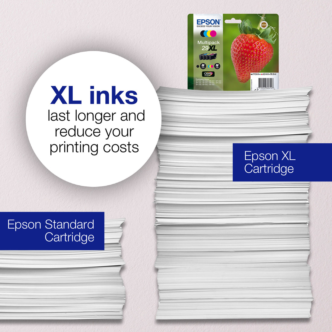 Epson Strawberry Singlepack Yellow 29XL Claria Home Ink