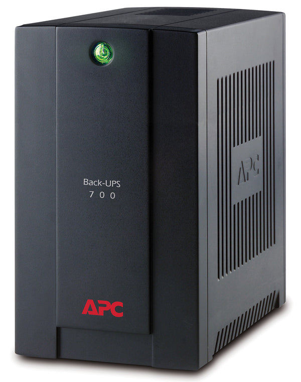 APC Back-UPS uninterruptible power supply (UPS) Line-Interactive 0.7 kVA 390 W 4 AC outlet(s)