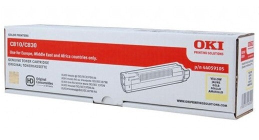 OKI 44059105 toner cartridge 1 pc(s) Original Yellow