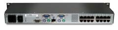 Fujitsu s2-1602 KVM switch Rack mounting Black