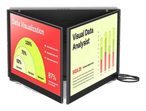 Mobile Pixels Trio 3 Portable monitor Black 35.6 cm (14") LCD 1920 x 1080 pixels