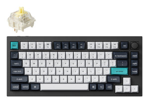 Keychron Q1 Max keyboard Universal USB + RF Wireless + Bluetooth QWERTY UK English Black