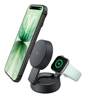 Belkin UltraCharge Pro Smartphone, Smartwatch Charcoal USB Wireless charging Fast charging Indoor