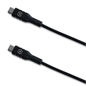 Celly USBCUSBCBK USB cable USB 2.0 1 m USB C 60 W Black