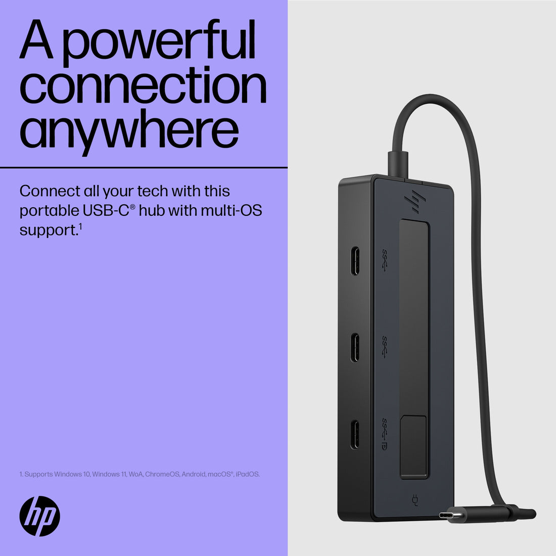 HP 4K USB-C Multiport Hub