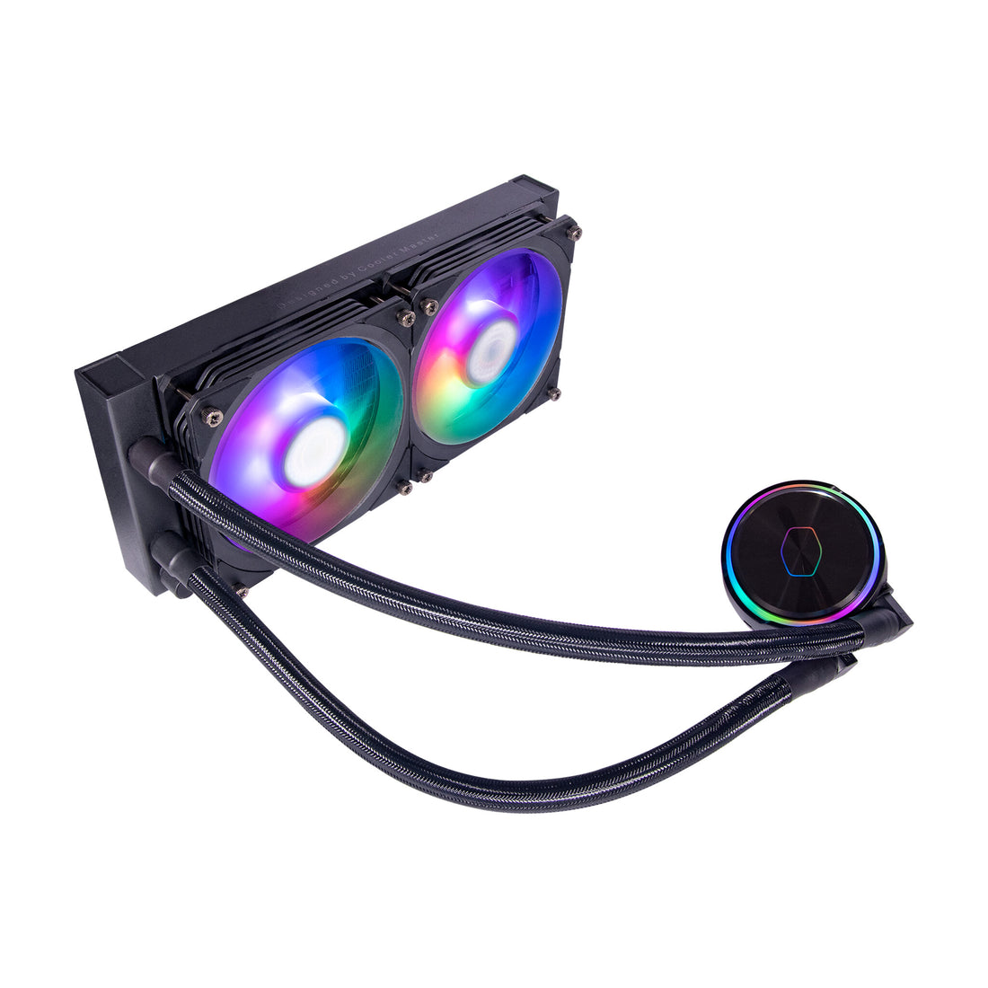 Cooler Master MasterLiquid PL240 Flux Processor All-in-one liquid cooler 12 cm Black