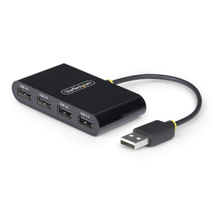 StarTech 4-Port Portable USB 2.0 Hub with Built-in Cable