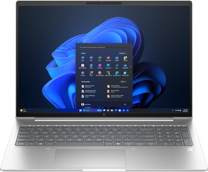 HP EliteBook 6 G1i AI PC Intel Core Ultra 7 255U Laptop 40.6 cm (16") WUXGA 24 GB DDR5-SDRAM 512 GB SSD Wi-Fi 6E (802.11ax) Windows 11 Pro Silver