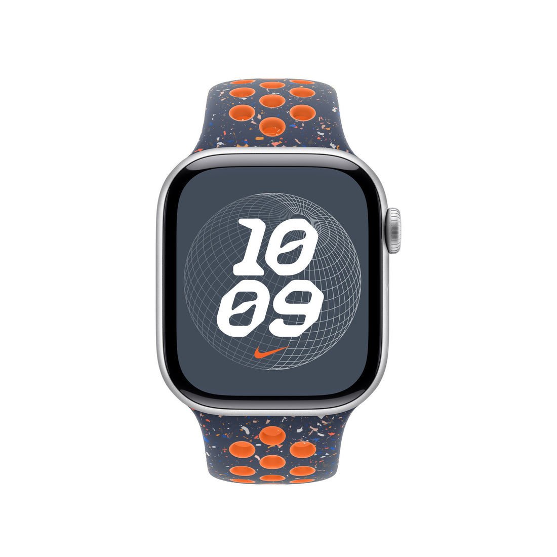 Apple MYJW3ZM/A Smart Wearable Accessories Band Blue, Orange Fluoroelastomer
