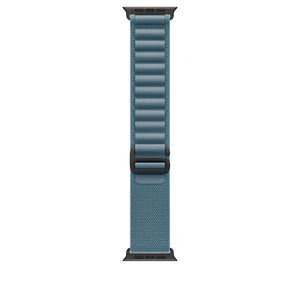 Apple MG9L4ZM/A smart wearable accessory Band Blue Titanium, Polyester, Spandex