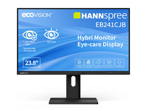 Hannspree Hybri Monitor 23.8" Full HD Transflective Computer Monitor (EB241CJB)