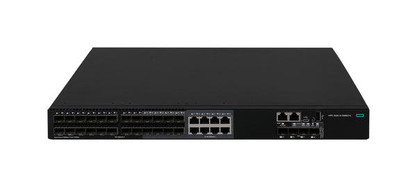 HPE Networking Comware Switch 24 SFP 4 10G/1G BASE-X SFP+ 1 Exp slot 2 Fan Tray 2 PS 5520HI