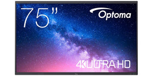 Optoma 5753RK interactive whiteboard 190.5 cm (75") 3840 x 2160 pixels Touchscreen