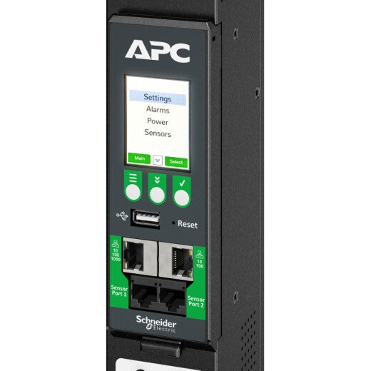 APC NetShelter Rack PDU Advanced, Switched, 3Phase, 22.1kW 400V 32A or 17.3kW 415V 30A, 48 Outlets, IEC309