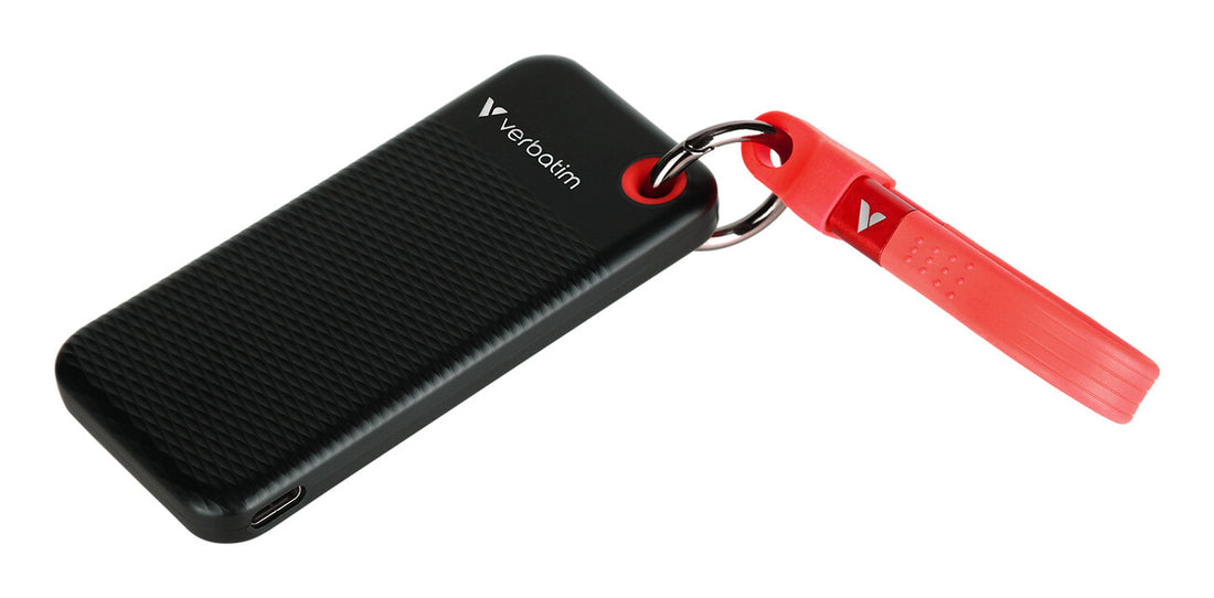 Verbatim Pocket SSD USB 3.2 Gen 2 512GB Black/Red
