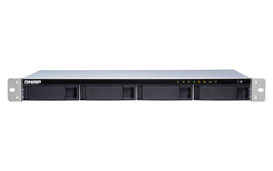 QNAP TS-431XeU NAS Rack (1U) Annapurna Labs Alpine AL-314 8 GB DDR3 24 TB HDD QNAP Turbo System Aluminium, Black