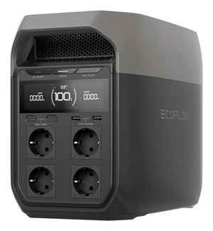 EcoFlow DELTA 3 portable power station Lithium Iron Phosphate (LiFePO4) 1800 W 12.5 kg