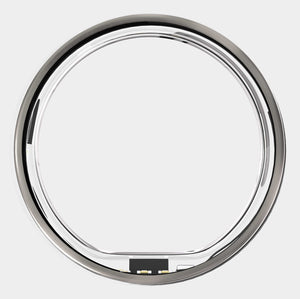 Ultrahuman Ring Air- Size-11- Natural Titanium