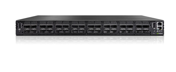 HPE 400GbE 32QSFPDD Power to Connector Airflow Switch SN4700M with NVIDIA Cumulus