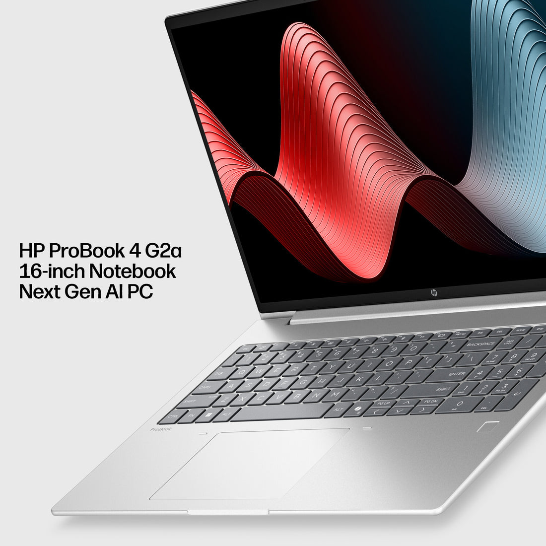 HP ProBook 4 G2a 16 inch Notebook Next Gen AI PC Wolf Pro Security Edition Copilot+ PC AMD Ryzen™ AI 5 Laptop 40.6 cm (16") WUXGA 16 GB DDR5-SDRAM 512 GB SSD Wi-Fi 7 (802.11be) Windows 11 Pro Silver