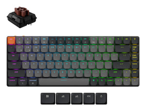 Keychron K3 keyboard Universal USB + Bluetooth QWERTY UK English Grey