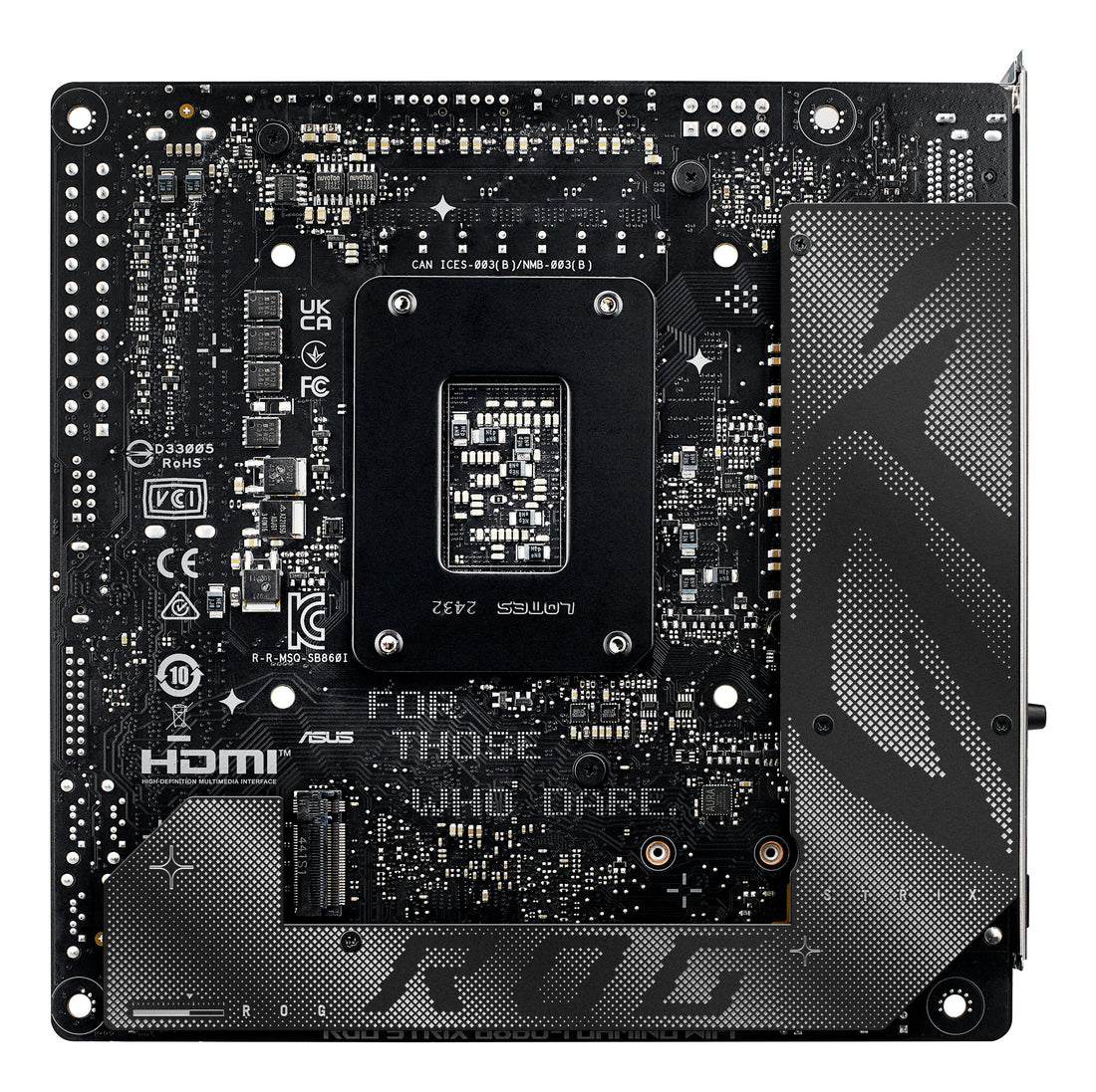 ASUS ROG STRIX B860-I GAMING WIFI Intel B860 LGA 1851 (Socket V1) mini ITX