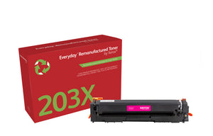 Everyday™ Magenta Remanufactured Toner by Xerox compatible with HP 203X (CF543X), High capacity
