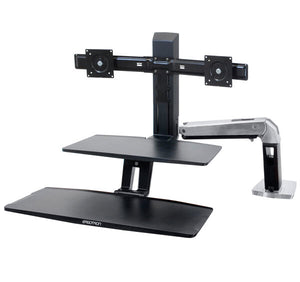 Ergotron WorkFit -A 61 cm (24") Desk Black
